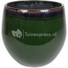 Pot Charlotte green bloempot binnen 33 cm