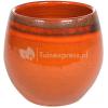 Pot Charlotte orange bloempot binnen 19 cm