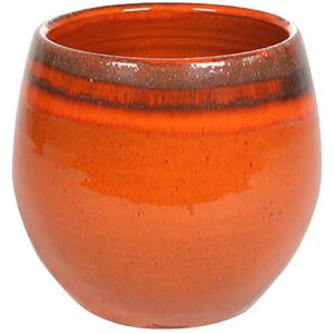 Pot Charlotte orange bloempot binnen 19 cm