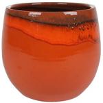 Pot Charlotte orange bloempot binnen 33 cm