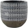 Pot Elin denim bloempot binnen 14 cm