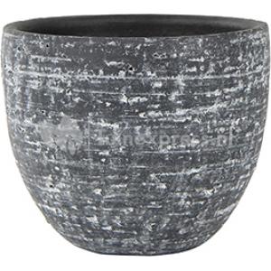 Pot Karlijn antraciet bloempot binnen 28 cm