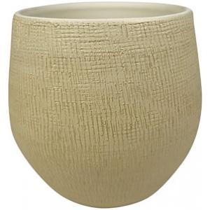 Pot Ryan shiny sand bloempot binnen 26 cm