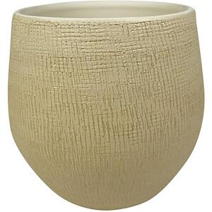 Pot Ryan shiny sand bloempot binnen 31 cm