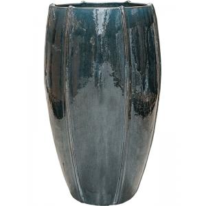 Ter Steege Moda pot high 43x43x74 cm Ocean Blue bloempot