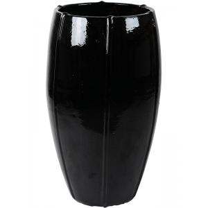 Ter Steege Moda pot high 43x43x74 cm Black bloempot