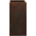 Ter Steege Static Square M 37x37x75 cm hoge plantenbak roest