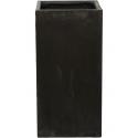 Ter Steege Static Square M 37x37x75 cm hoge plantenbak zwart