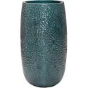 Hoge Pot Marly Ocean Blue ronde blauwe bloempot voor binnen en buiten 36x63 cm