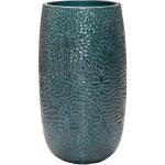 Hoge Pot Marly Ocean Blue ronde blauwe bloempot voor binnen en buiten 36x63 cm