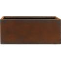 Ter Steege Static XL 120x37x48 cm rechthoekige plantenbak roest