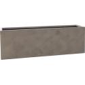 Ter Steege Static XXL 150x37x48 cm rechthoekige plantenbak grijs