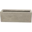 Ter Steege Static XS2 65x22x22 cm rechthoekige plantenbak grijs