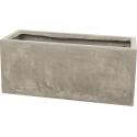 Ter Steege Static S2 75x32x32 cm rechthoekige plantenbak grijs
