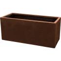 Ter Steege Static S2 75x32x32 cm rechthoekige plantenbak roest