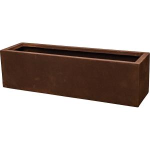 Ter Steege Static M2 80x22x22 cm rechthoekige plantenbak roest