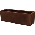 Ter Steege Static S3 95x32x32 cm rechthoekige plantenbak roest