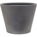 Ter Steege Unique Conic L 75x58 cm bloempot grijs