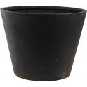 Ter Steege Unique Conic L 75x58 cm bloempot zwart