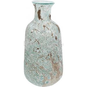 Vase Aya bottle ice green glazen vaas 18 cm
