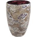 Vase Aya partner dark violet glazen vaas 14 cm