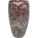 Vase Aya partner dark violet glazen vaas 16 cm