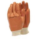 Super coated werkhandschoenen groot bruin