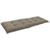 Tuinbank kussen taupe 120 cm